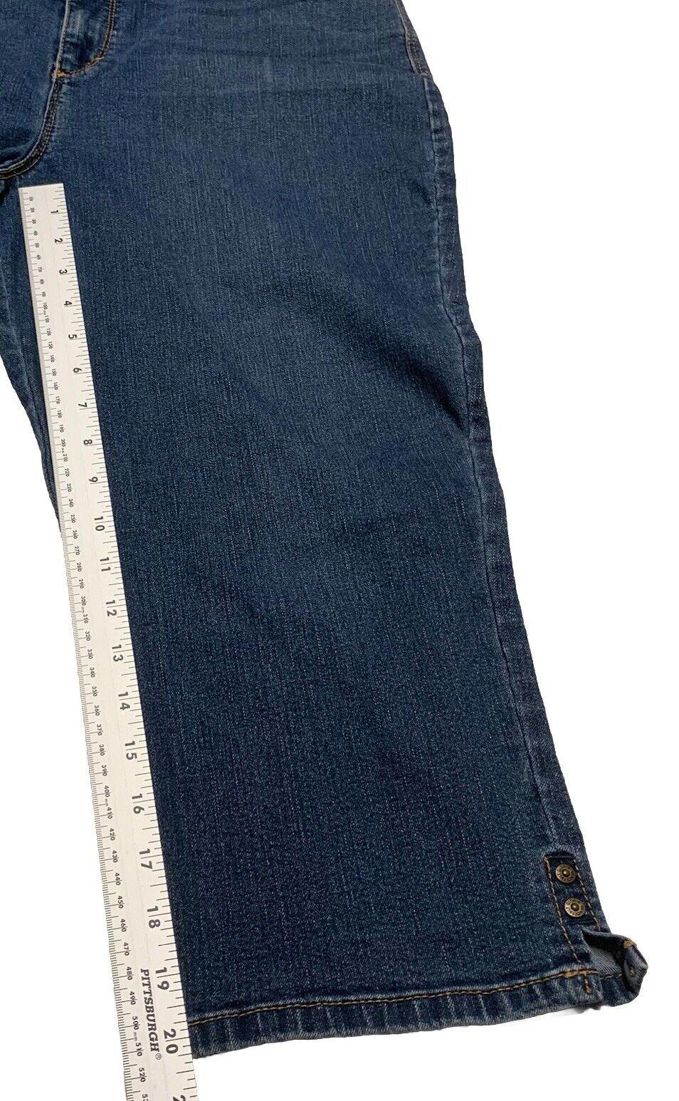 Gloria Vanderbilt Women's Jeans Amanda Size 16 Denim Crop