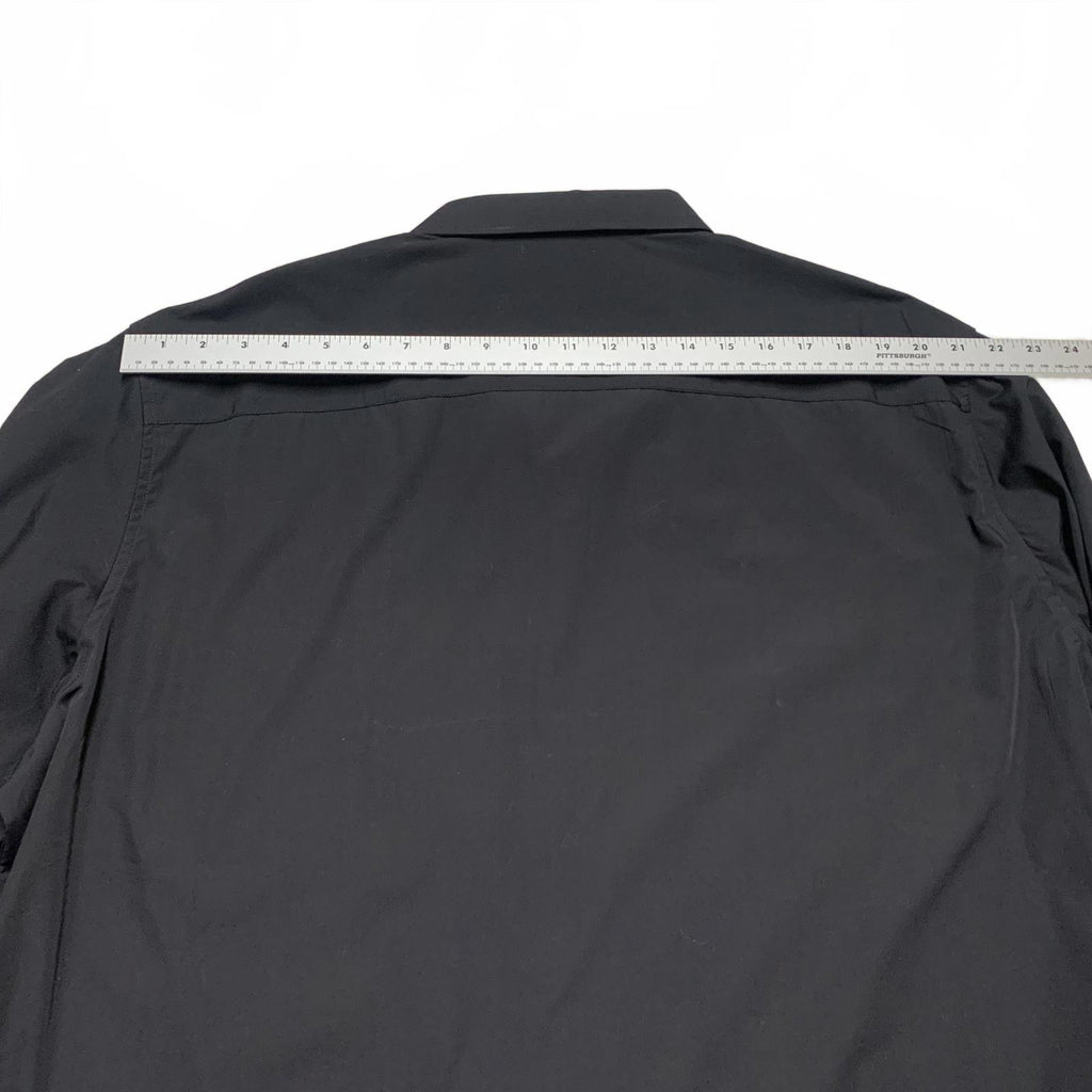 Paul Jones Men's 4XL Black Long Sleeve Button Shirt