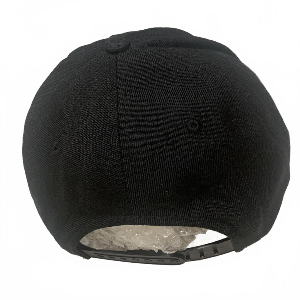 The Classics Baseball Cap Black Snapback Cap Orange 'Quiero Romi' Embroidery