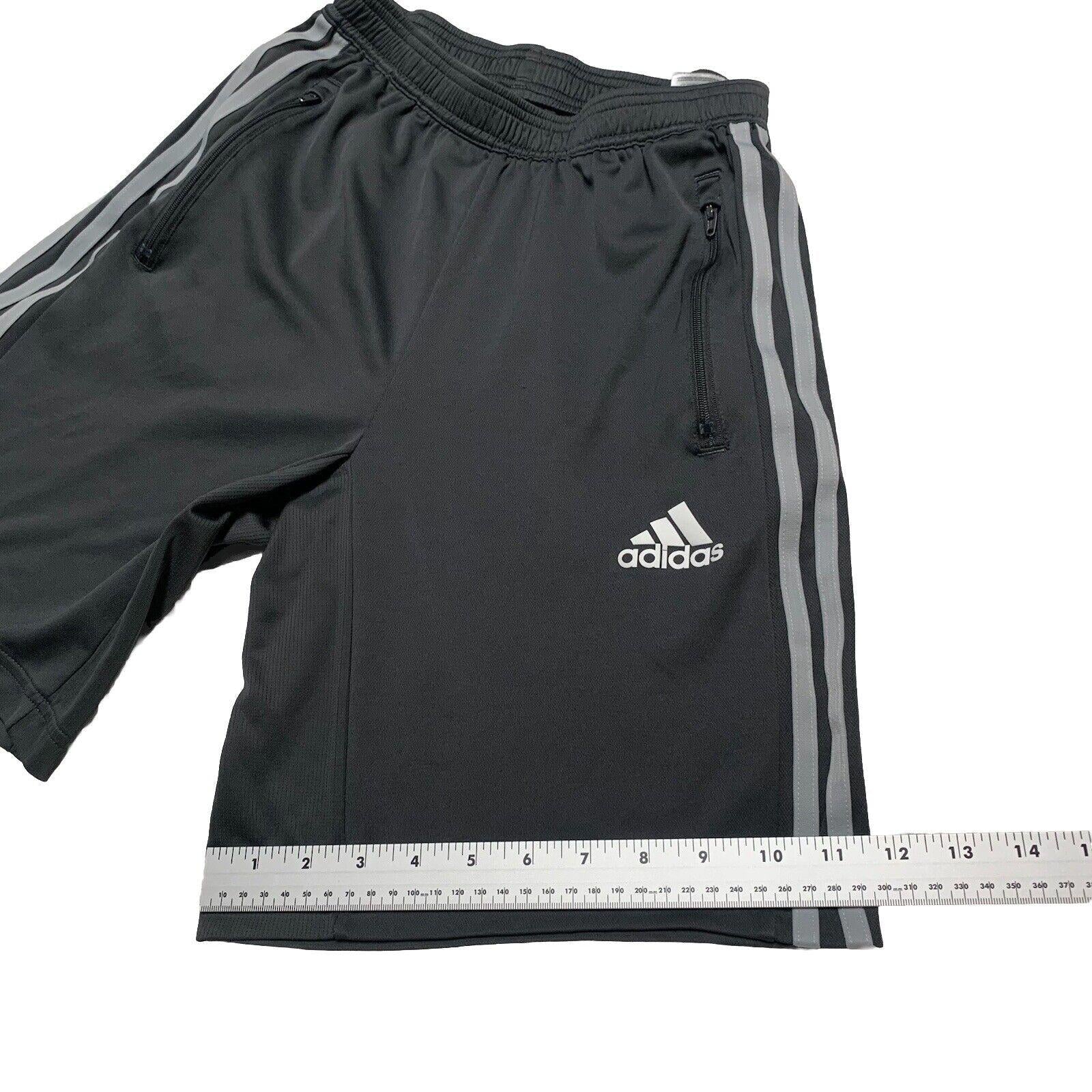 Adidas Primeblue Shorts Size S Gray Designed 2 Move 3-Stripes