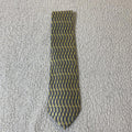 Umo Lorenzo Men's Tie Yellow Blue Grey Italian Design