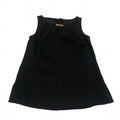 Ann Taylor Women's Size X-Small Black Sleeveless Blouse
