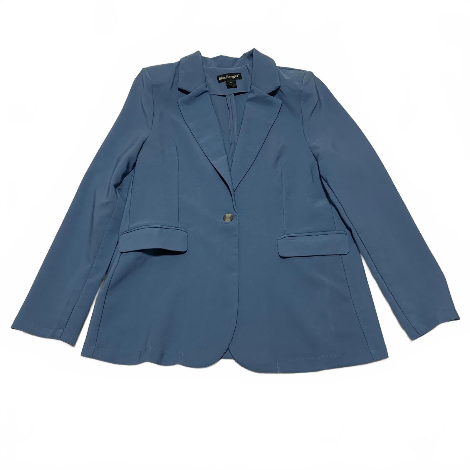 Like an Angel Women's Top Size M Blue Blazer Casual Style Jacket