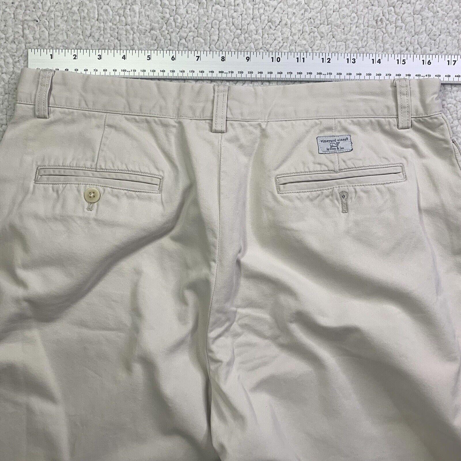Vineyard Vines Men’s Pant 34X30 Beige Slack Classic Trousers