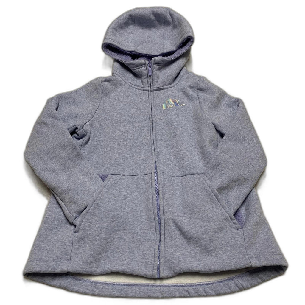 Nike Girl's Size Large Lavender Zip-Up Hoodie