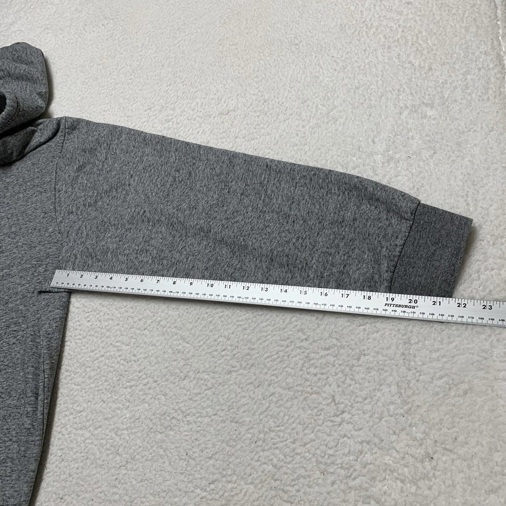Old Navy Men's Sz XXXXL Tall Heather Gray Drawstring Hoodie Sweatshirt