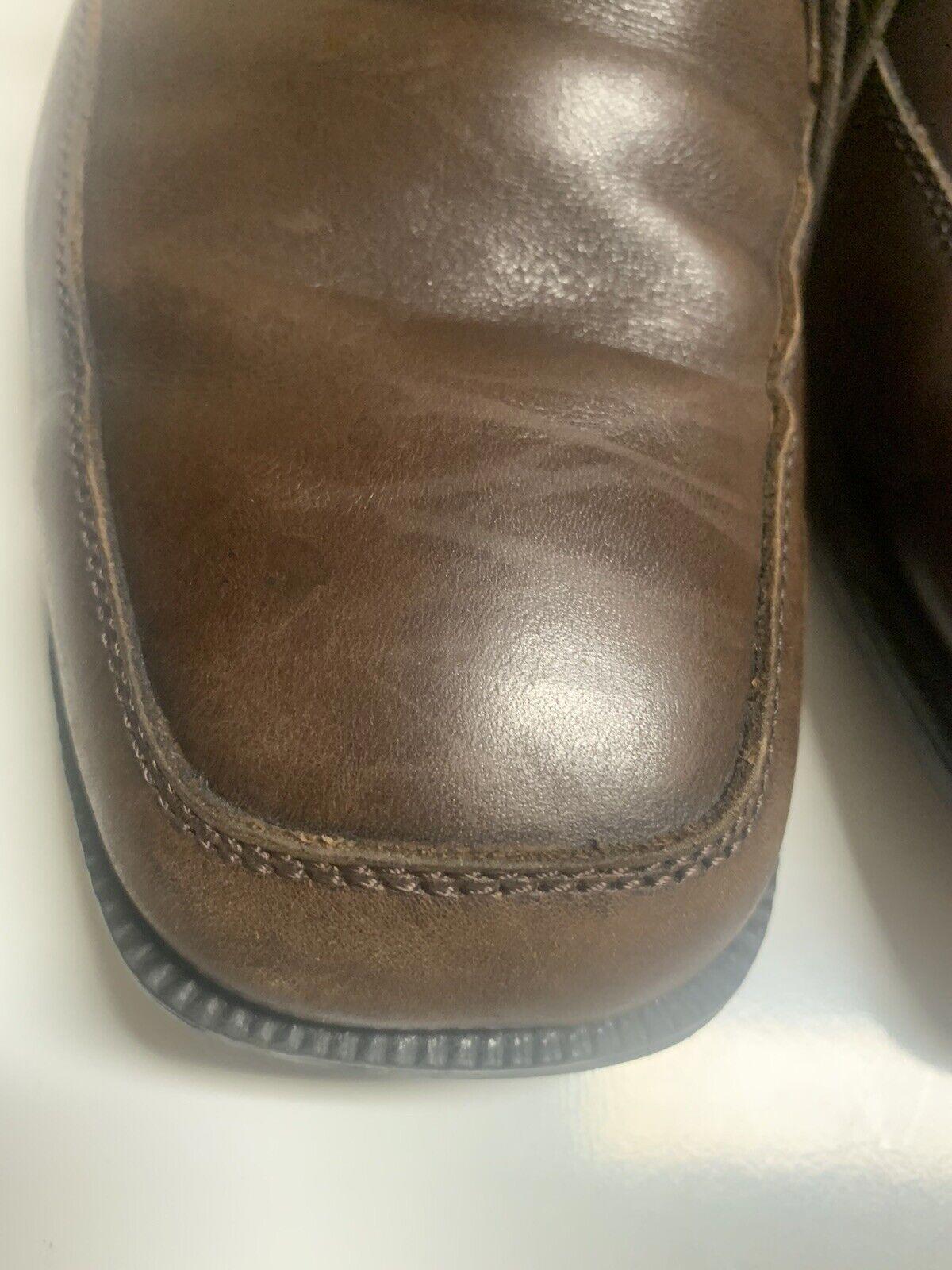 Florsheim Men's 1 1 D  Brown Dress Shoes Leather Moc