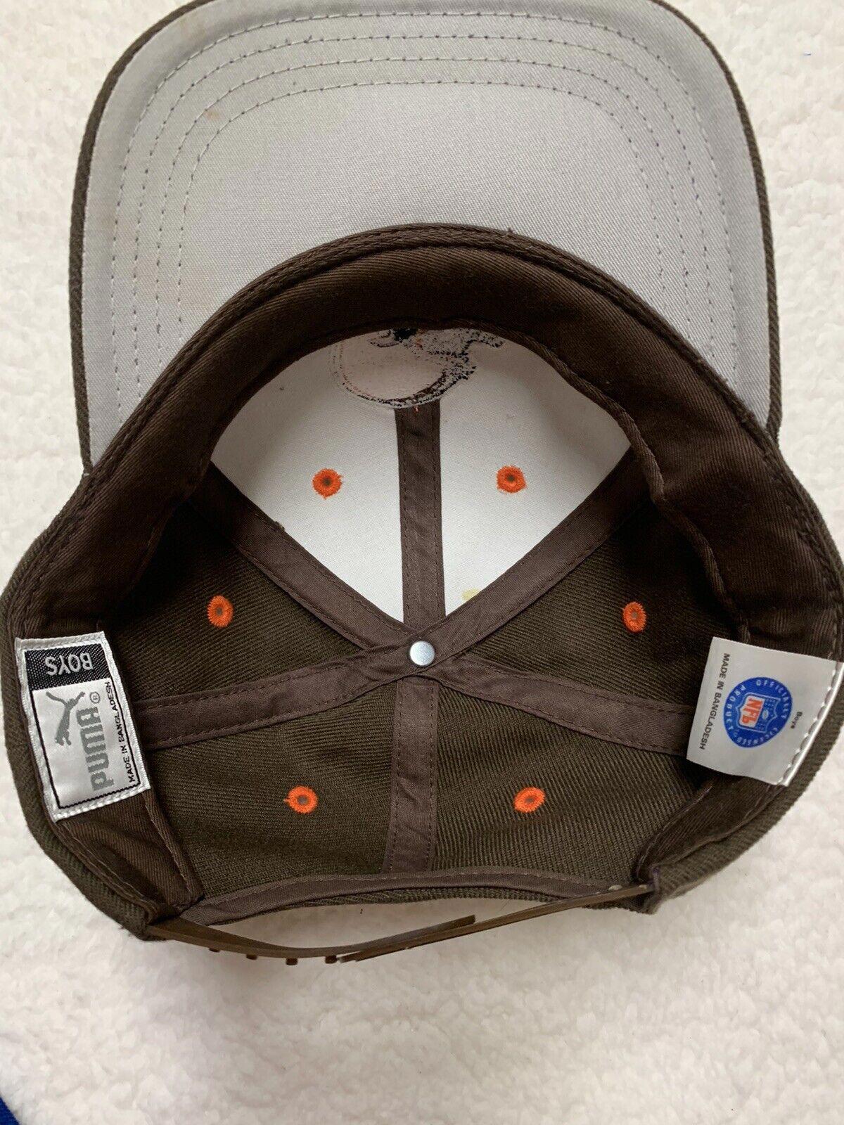 Puma Boys Cleveland Browns Logo Cap Snapback NFL