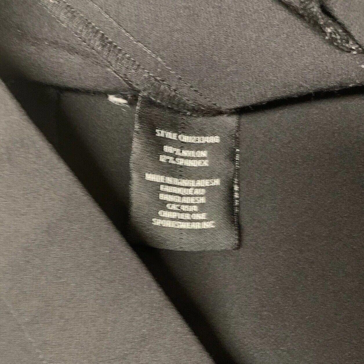 Jules & Leopold Women’s Size Medium Black Pull On Pants Straight Leg Slacks