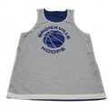 Sport-Tek Unisex Sz L Blue White Bronxville Hoops Basketball Jersey Reversible
