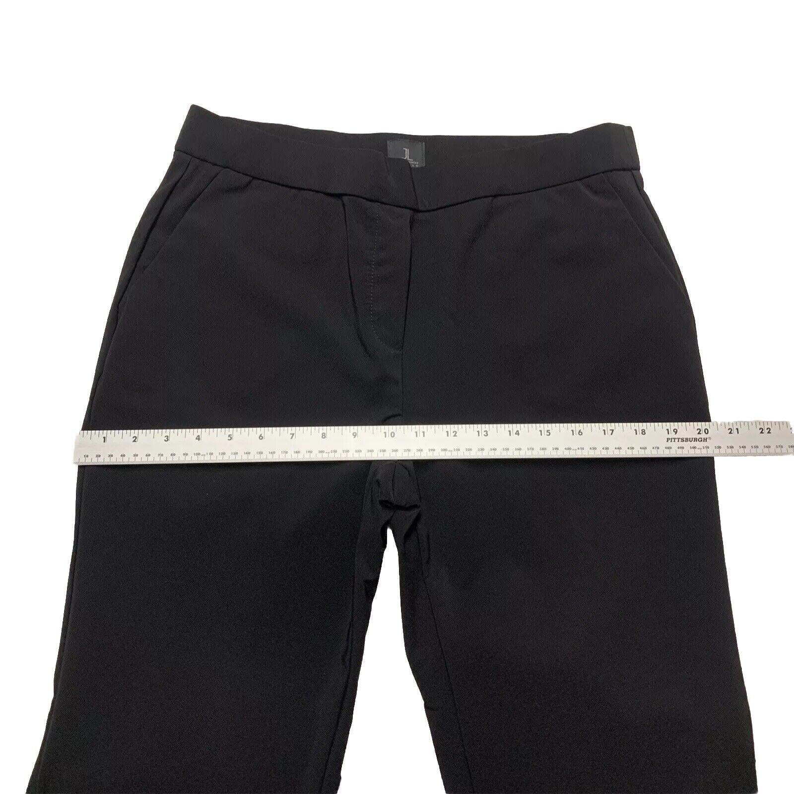 Jules & Leopold Women’s Size Medium Black Pull On Pants Straight Leg Slacks