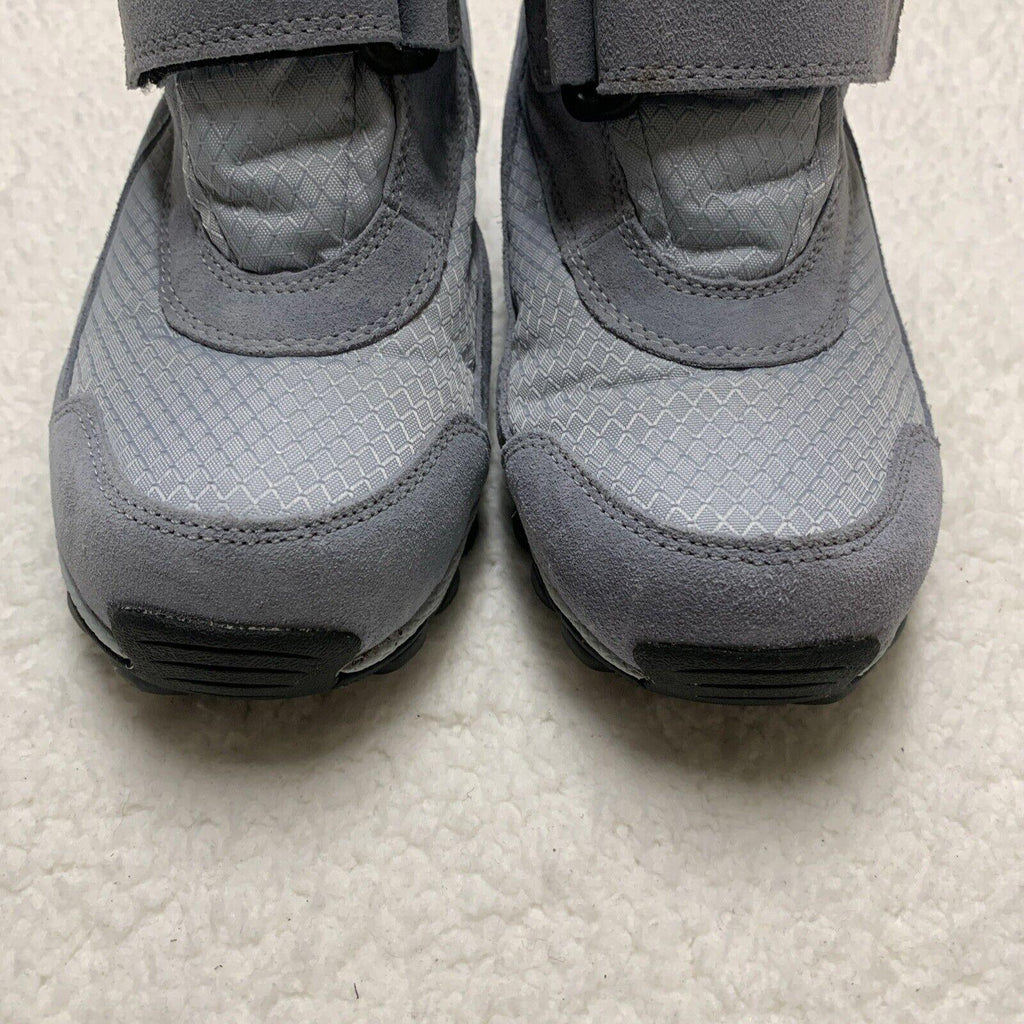 Columbia Youth Snow Boots Size 5 Waterproof Winter  Omni-Grip  Gray Pink