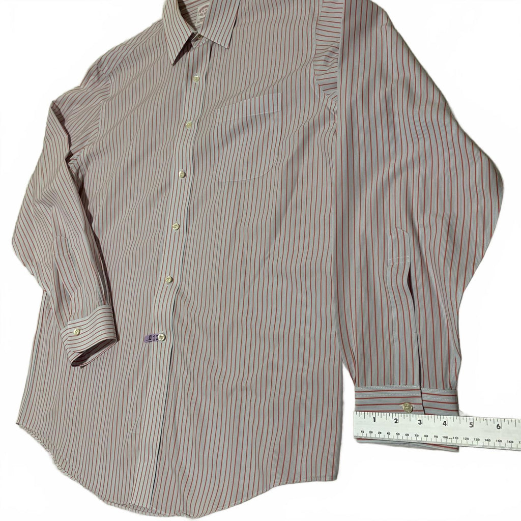 Brooks Brothers Men’s 16-36 Dress Shirt R Fit Non-Iron Supima Cotton Long Sleeve