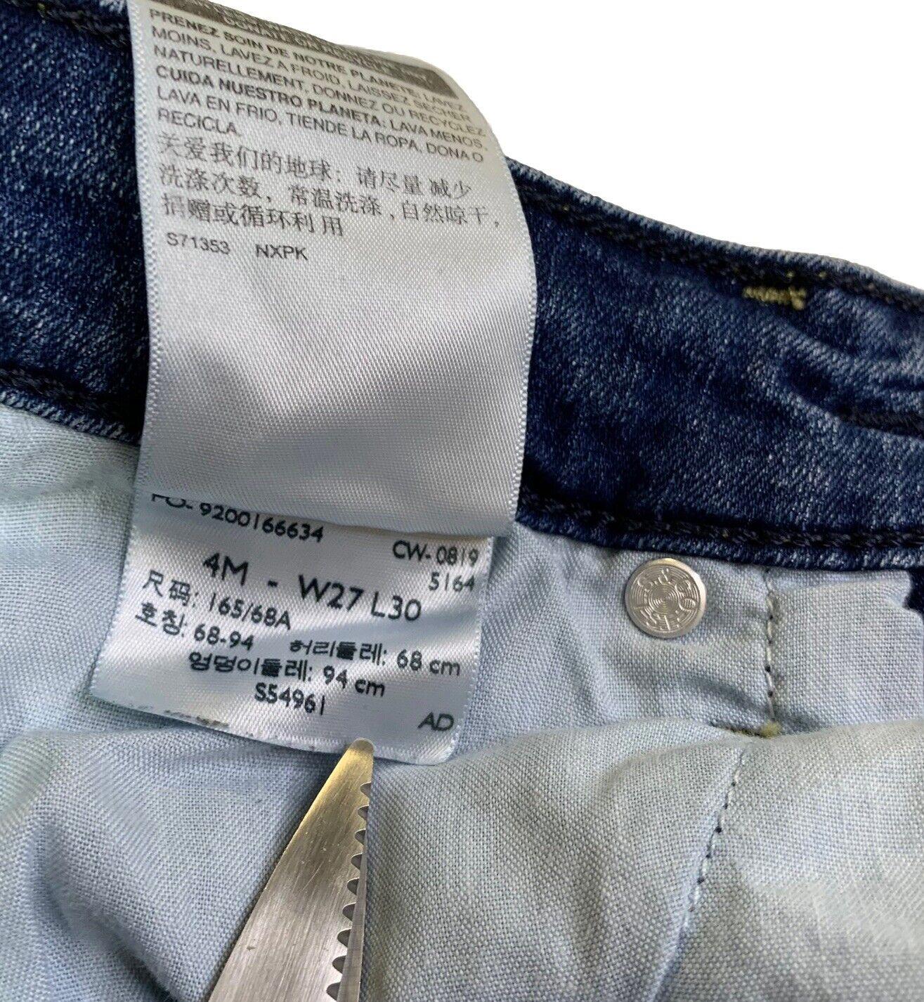 Levi Strauss Signature Jeans Girls' Blue Sz 4 M W27 L30