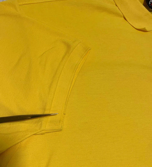 Access Men’s 6XL Yellow Polo Shirt NWT Short Sleeve Big & Tall Casual Uniform