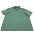 Haggar Mens Size XXLarge Green Comfort Fit Polo Shirt