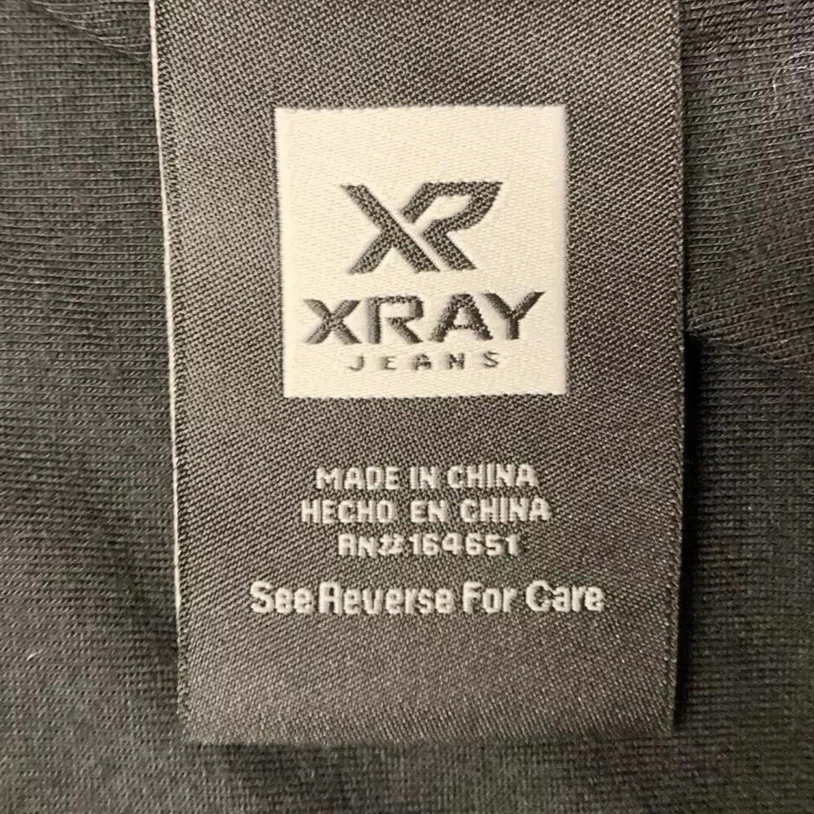 Xray Jeans Men's Size XL Black Light Weight Puffer Bomber Jacket