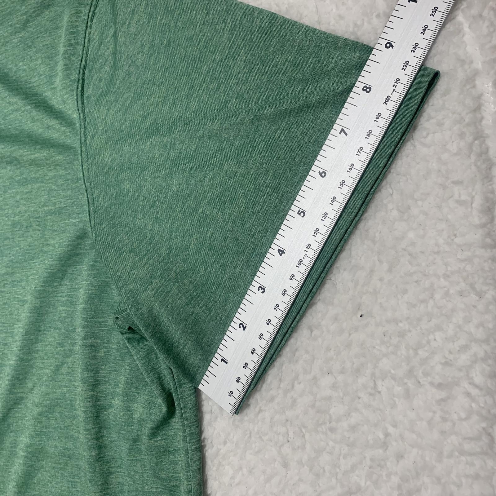 Haggar Mens Size XXLarge Green Comfort Fit Polo Shirt