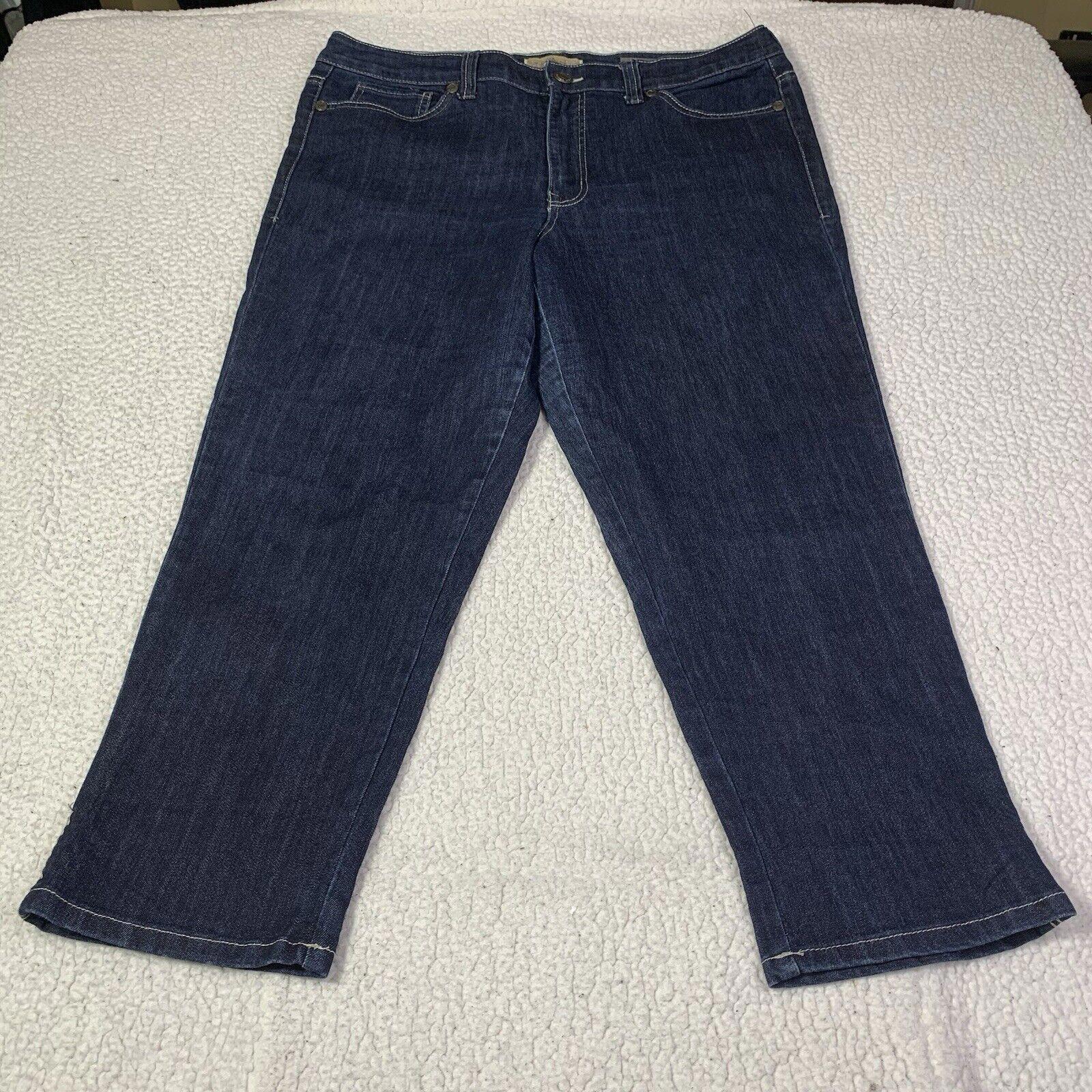 Nine West Vintage Jeans America Boho Women's 14/32 Dark