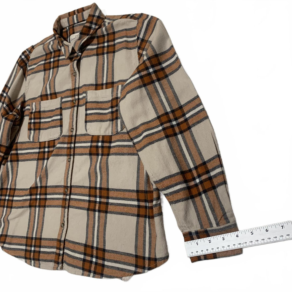 Universal Thread Men's Size Medium Casual Long Sleeve Plaid Shirt