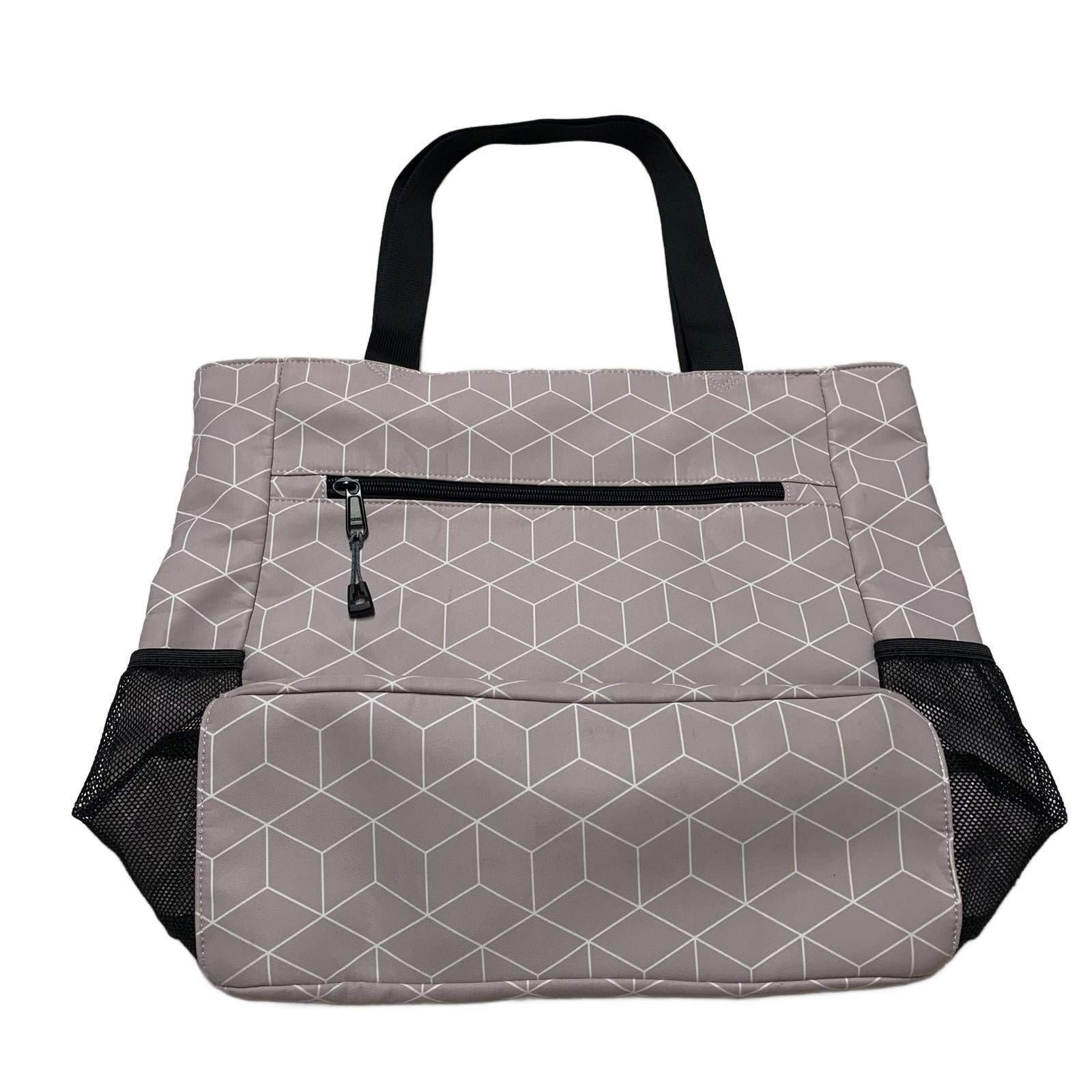 Esván Women's Utility Tote Shoulder Bag Floral Lilac