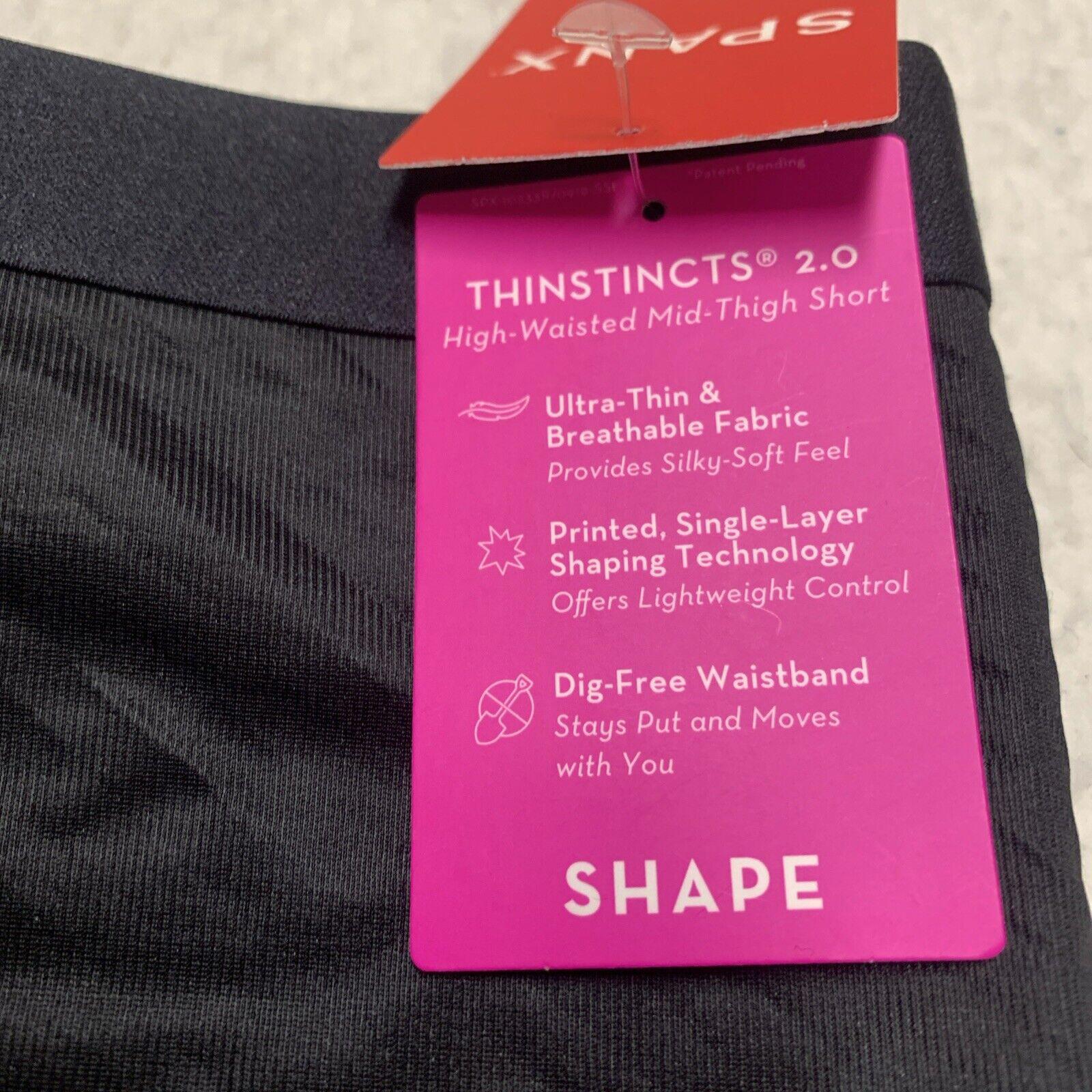 SPANX Thinstincts 2.0 Women’s Large Very Black Under Layer
