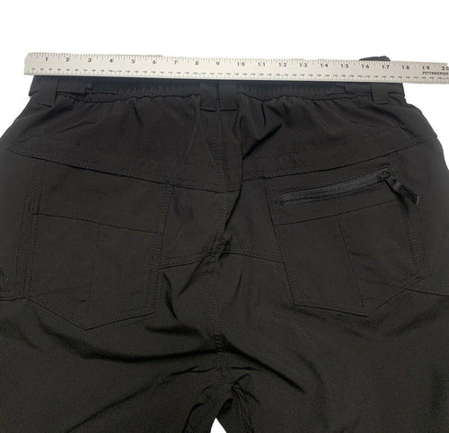 Gerry Snow Ski Pants  Black XL EG Fleece Lined Stretch Pockets Adjustable Waist