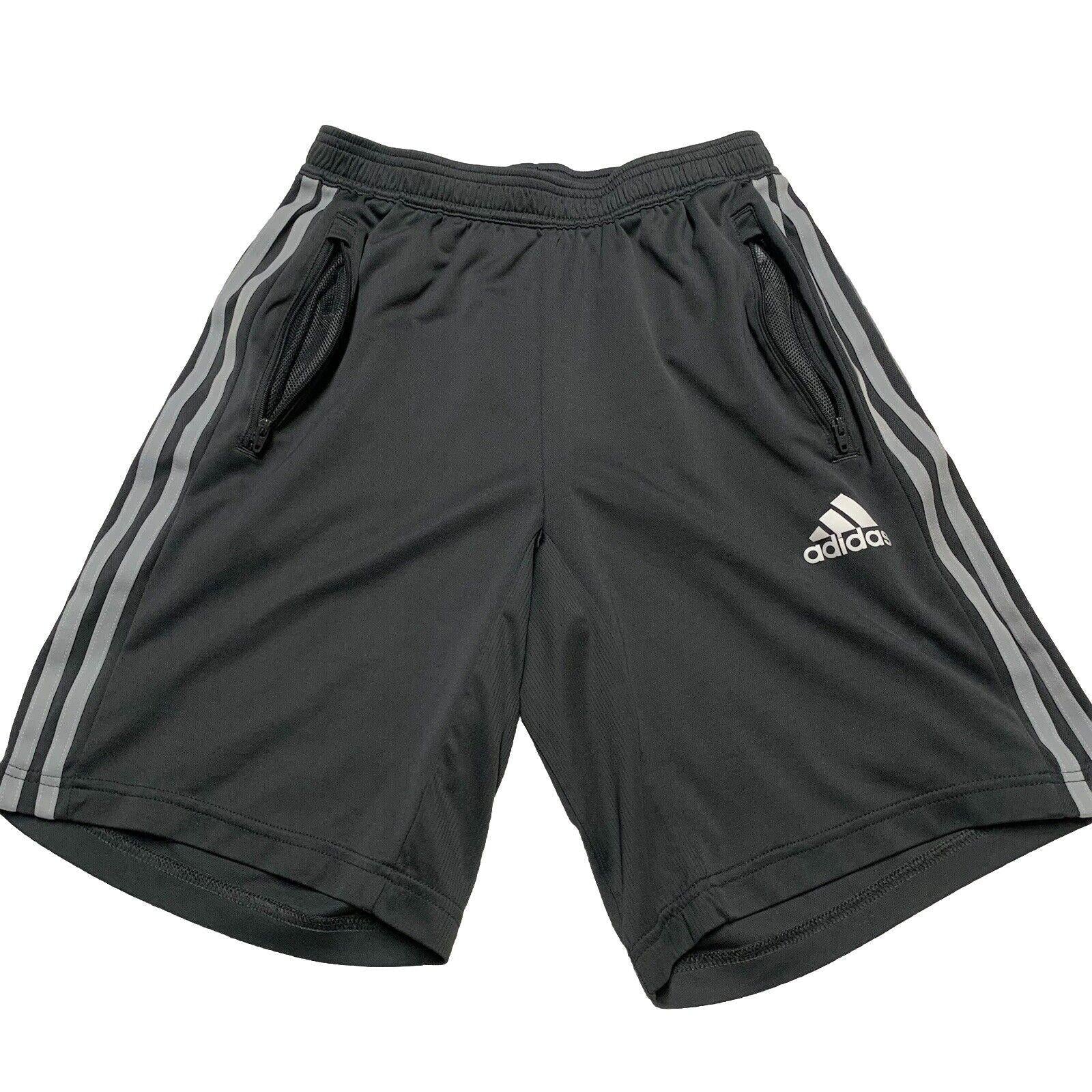 Adidas Primeblue Shorts Size S Gray Designed 2 Move 3-Stripes