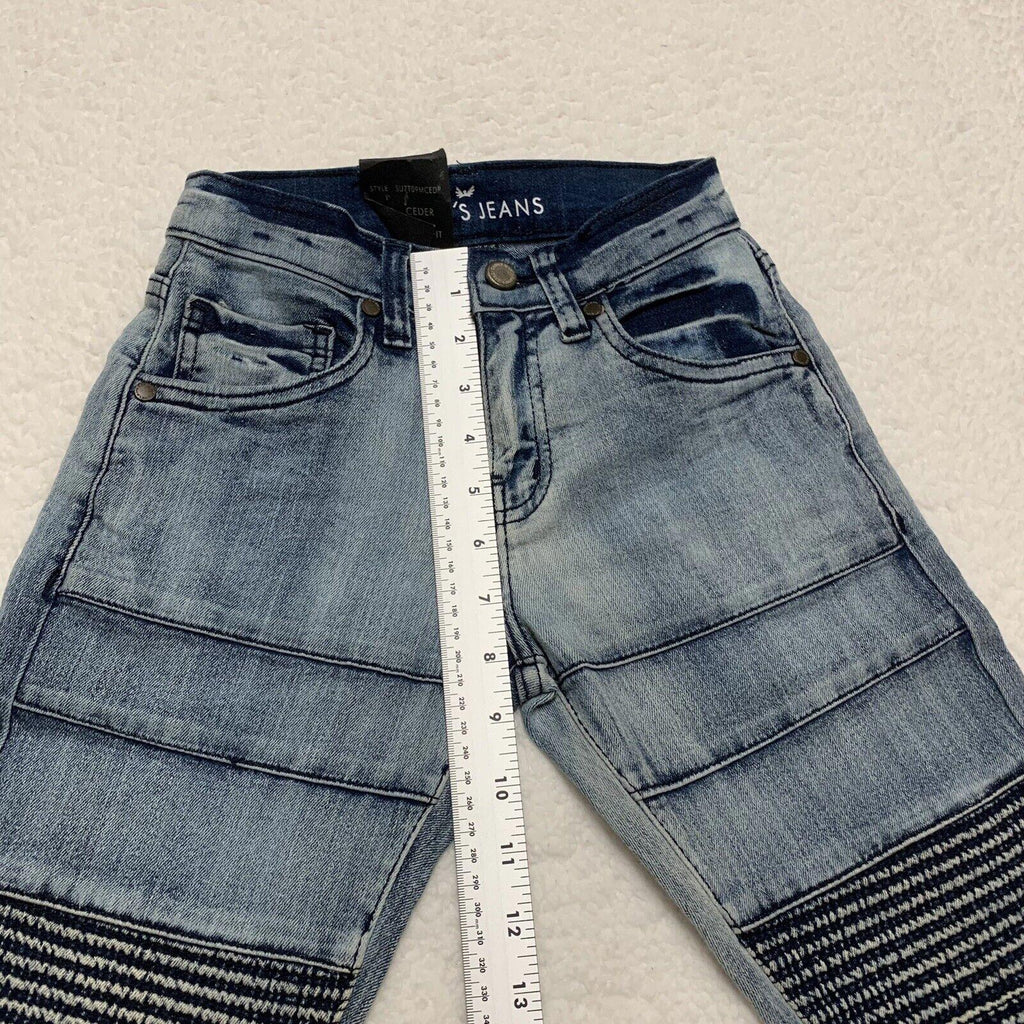 Steves Jeans Boys Size 8 Skinny Fit Blue Stretch Maximum Comfort Denim