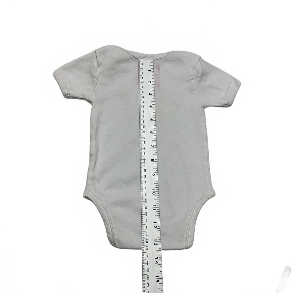 Official Licensed FDNY T- Shirt Size 6-9 Months White Red Baby