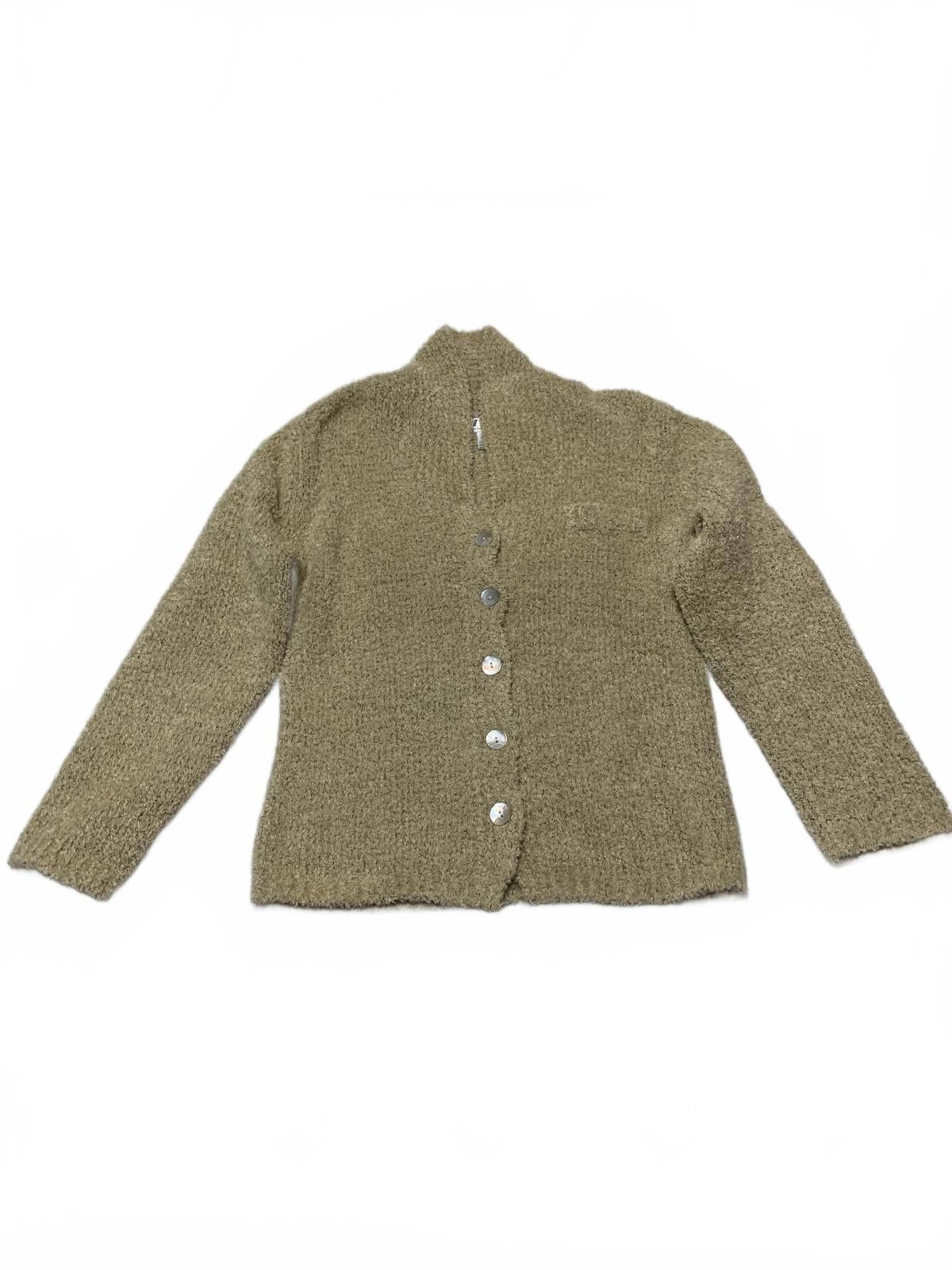 VTG 90s IDI By Mathew H Women's Size M Beige  Cardigan Sweater Hong Kong