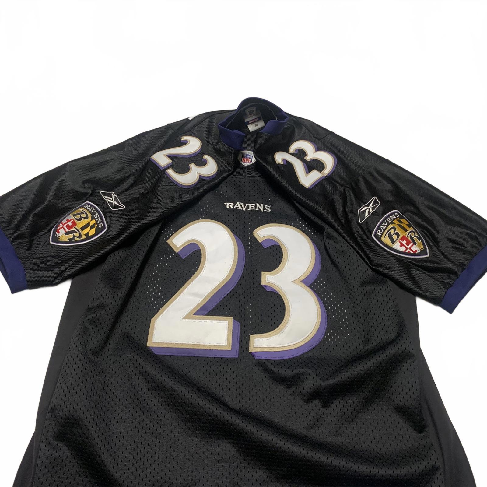 Baltimore Ravens Willis McGahee Jersey Reebok Sz 50 Autehentic