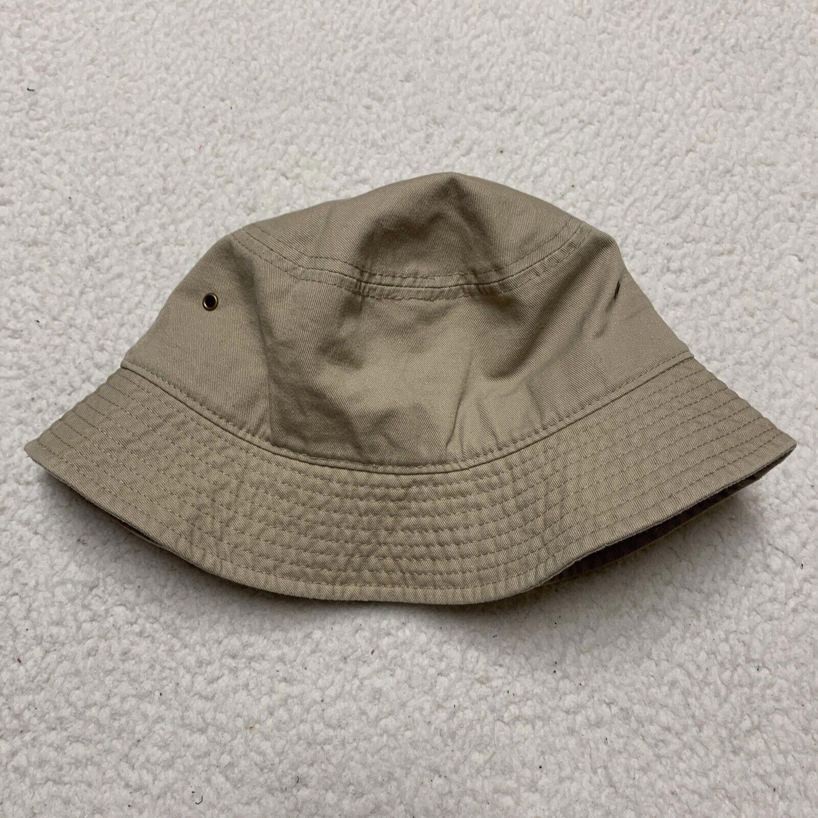 Gelante Unisex L/XL Beige 100% Cotton Packable Fishing Hunting Summer Travel Hat