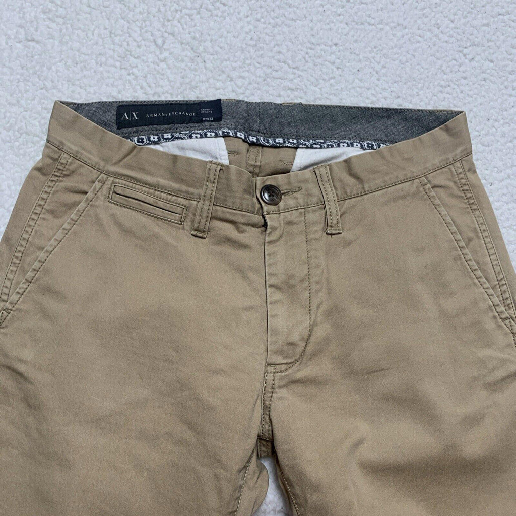 A/X Armani Exchange Men's Size 29R Cotton Skinny Chino Style Straight Leg