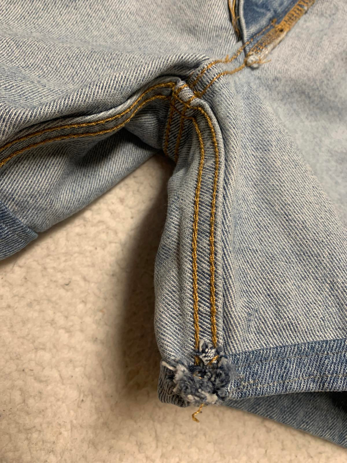 Levi’s 550 Men's Altered Blue Sz 42 Denim Shorts W41.5  Actual