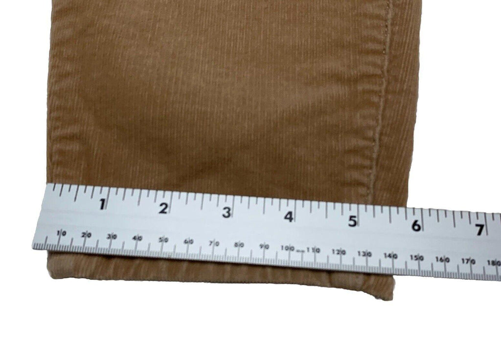 Talbots Women's Tan Corduroy  Sz 14 Curvy Jegging Pants