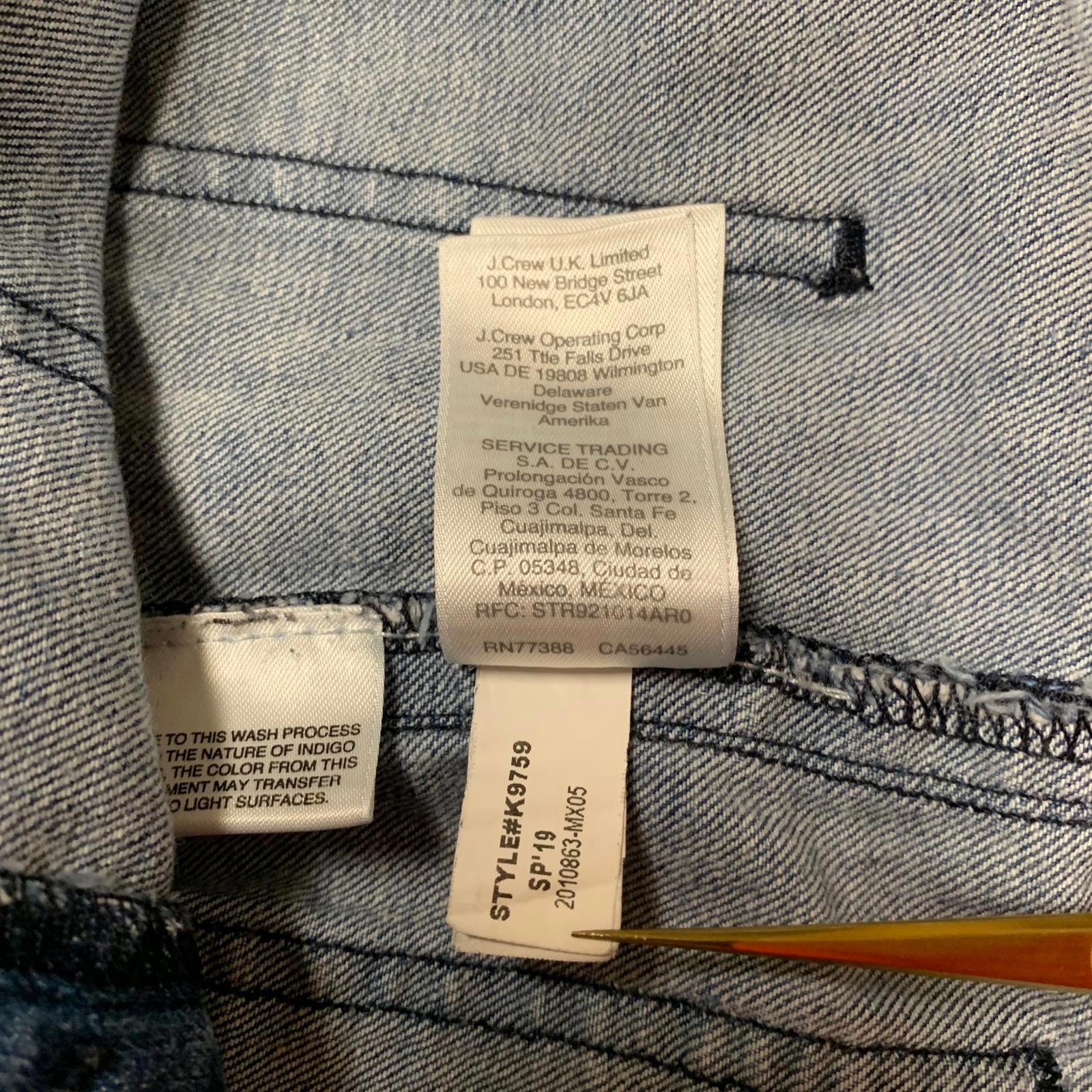 J. Crew Womens Size 29 High-Waisted Denim Shorts Button Fly