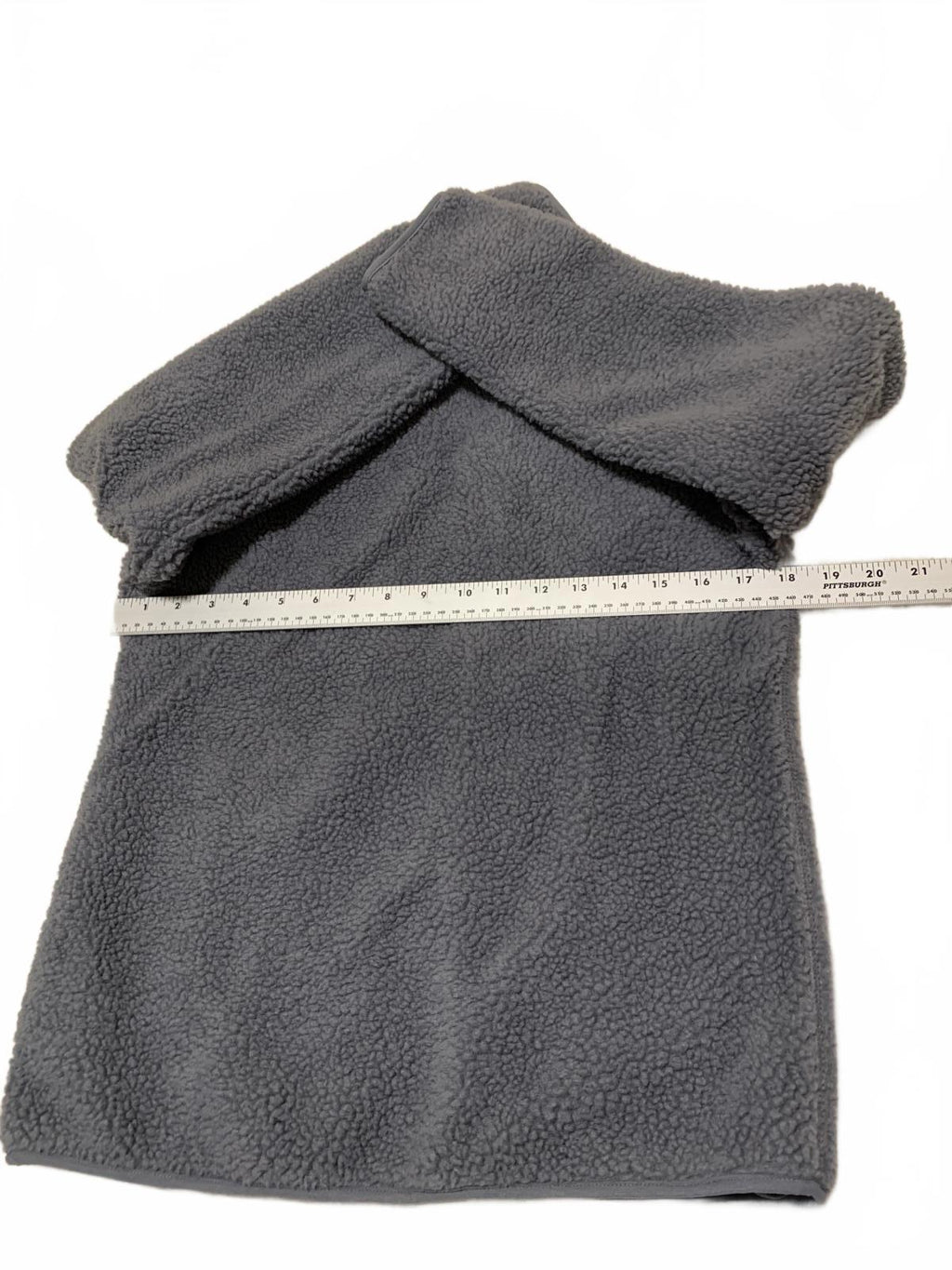 Old Navy Girl’s Size XL TG 14R Gray Fleece Jacket Pink Accent