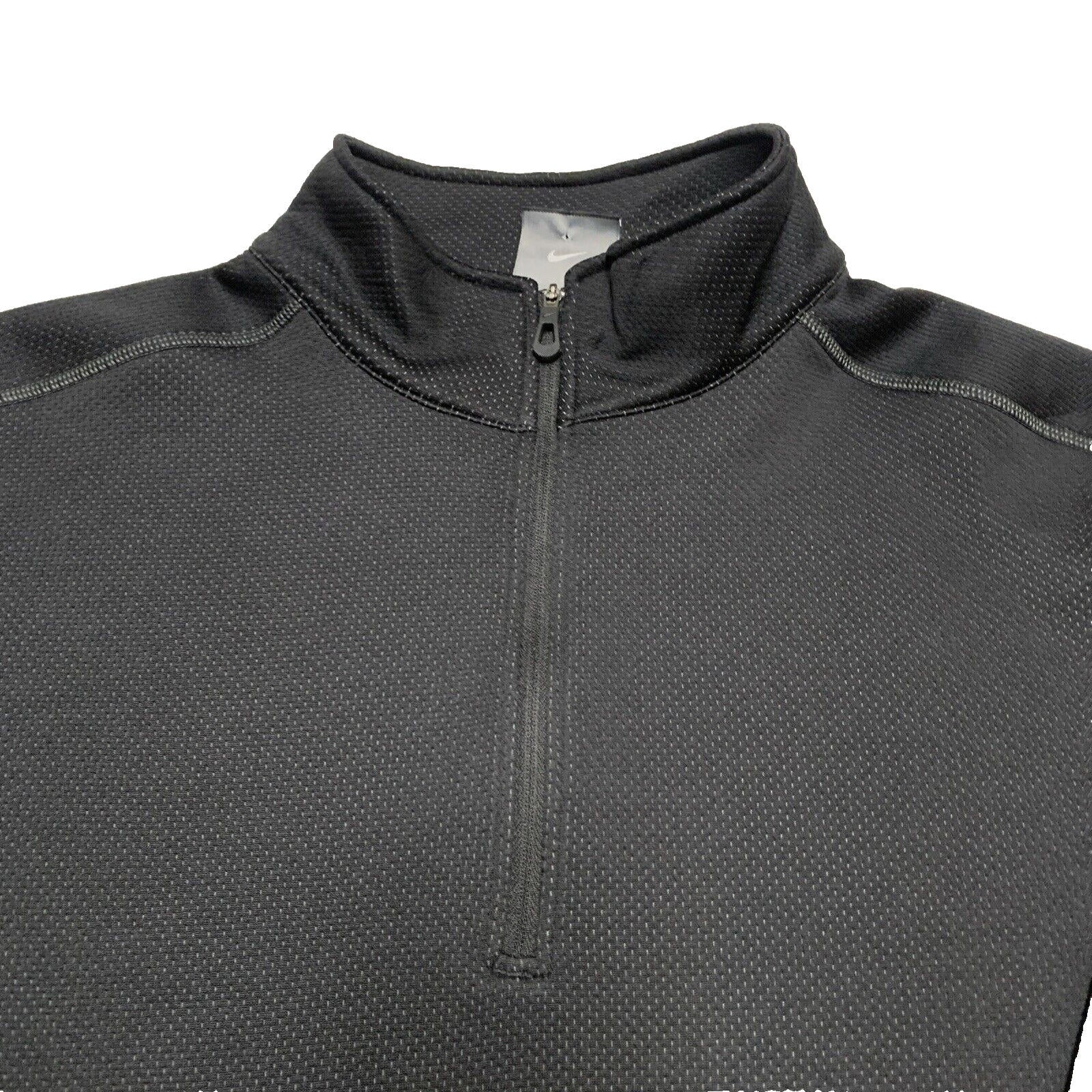 Nike Golf Therma Fit Men's Pullover Size L Heather  1/4 Zip NY Life