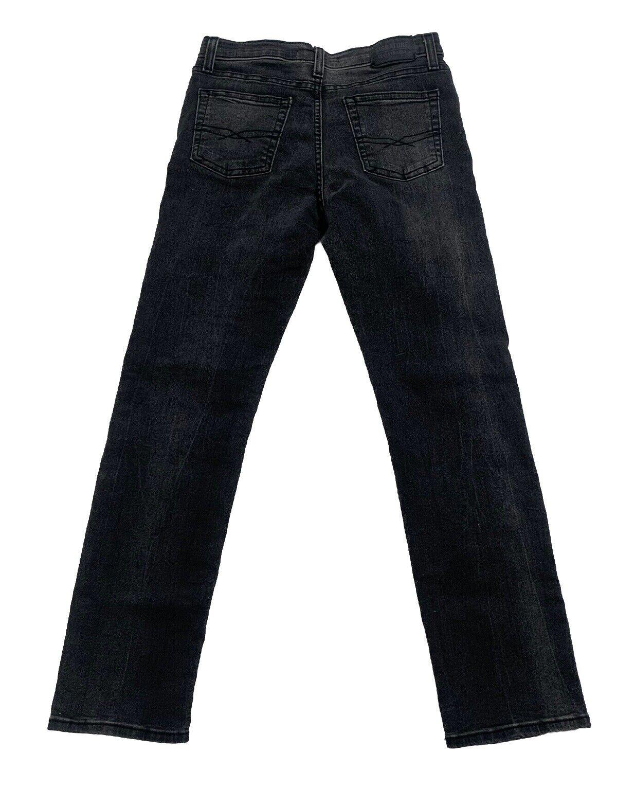 Levi Strauss Signature Boy 14R  Gray charcoal Jeans  Slim