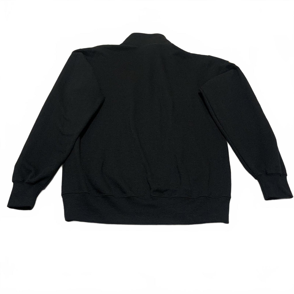 Champion Eco Authentic Men’s Team Pyramid Size L Black Quarter-Zip Sweatshirt