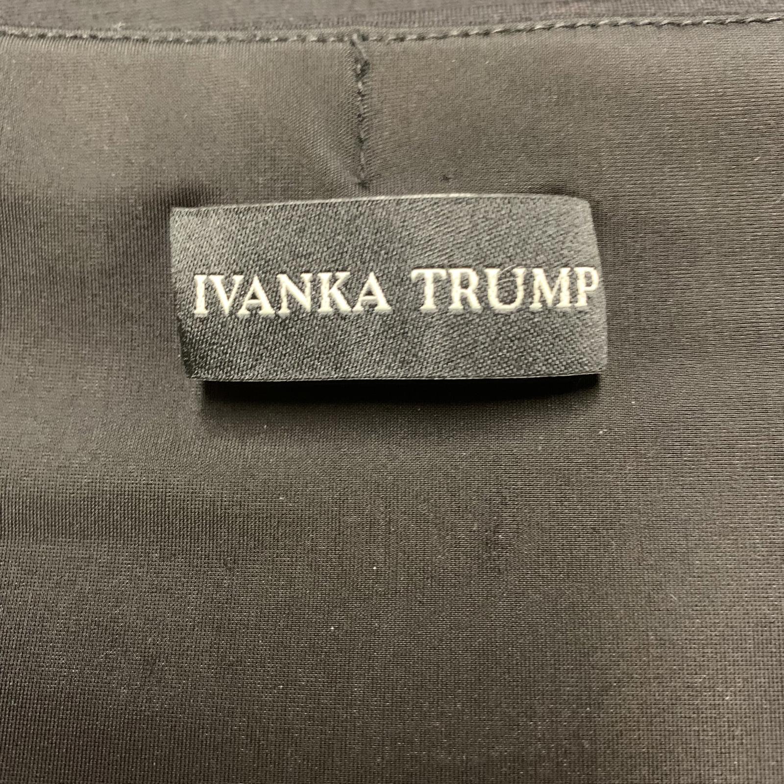 Ivanka Trump Womens Black Elegant Pencil Skirt Stretch 30" Waist Pull On