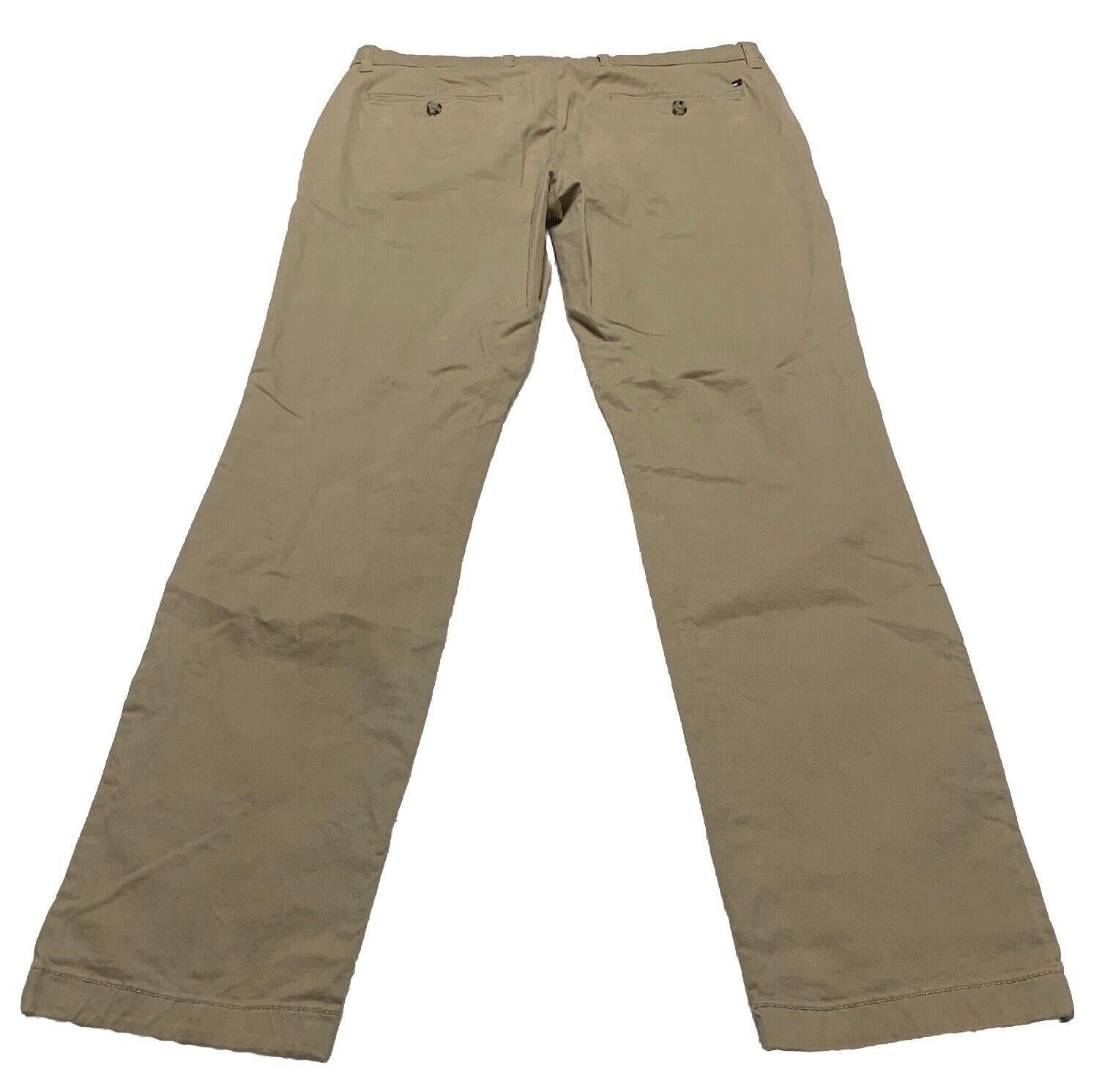 Tommy Hilfiger Chino Pants Men's 32x32 Beige Slim Fit