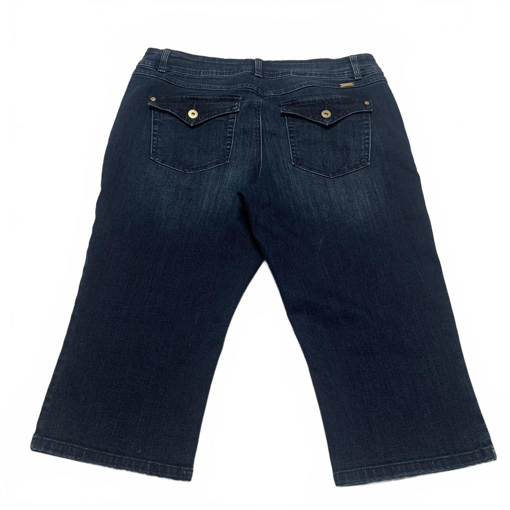 INC International Concepts Women's Jeans Sz 12  Cropped Skinny Leg W 34 x 17 L
