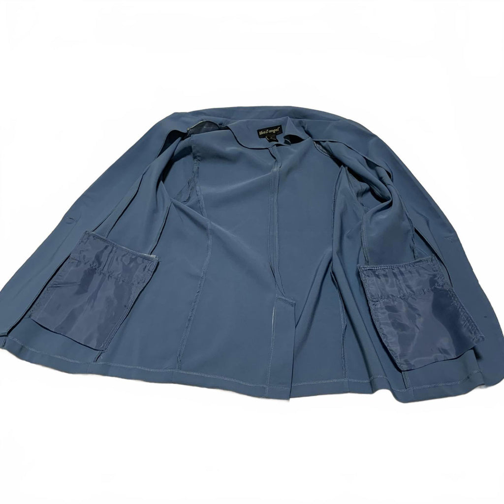 Like an Angel Women's Top Size M Blue Blazer Casual Style Jacket