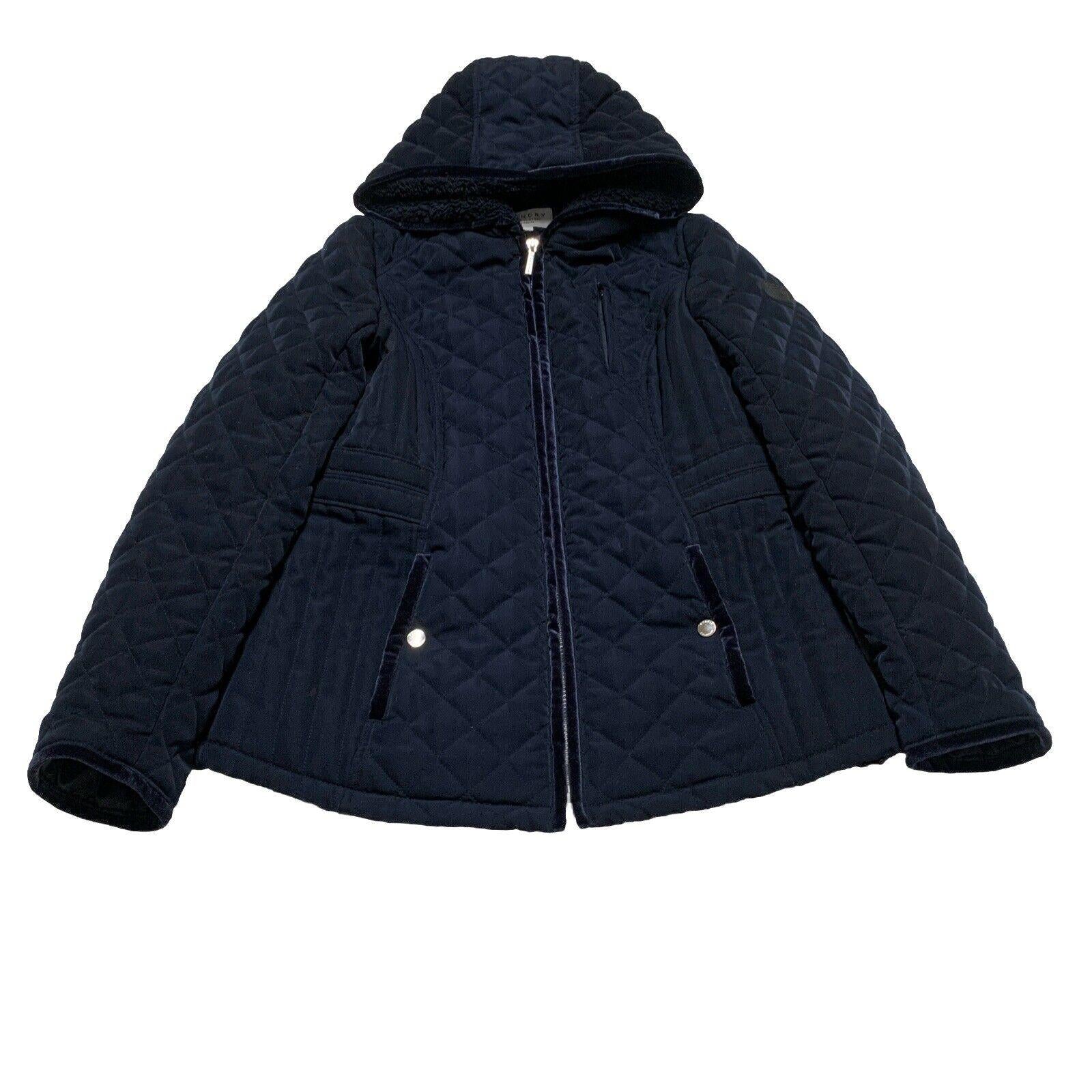 Laundry by Shelli Segal Women’s Size Small Navy Blue Hooded Coat Jacket Zipper