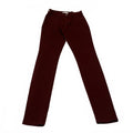 Blue Spice Women's Jeans Size 1  Junior Fit Stretch Skinny Burgundy W26x29.5L