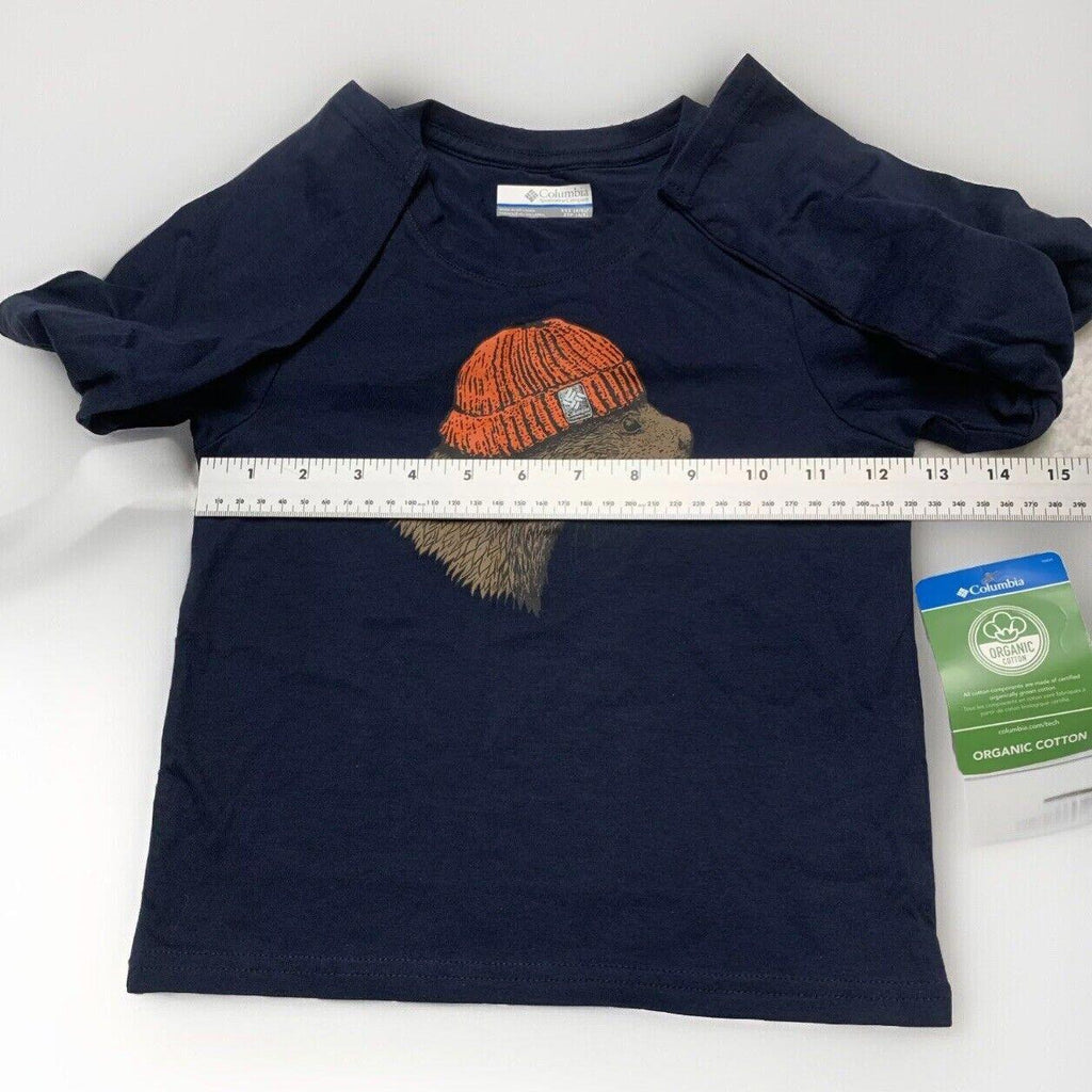 Columbia Kids Youth XXS Navy Blue Dobson Pass Graphic