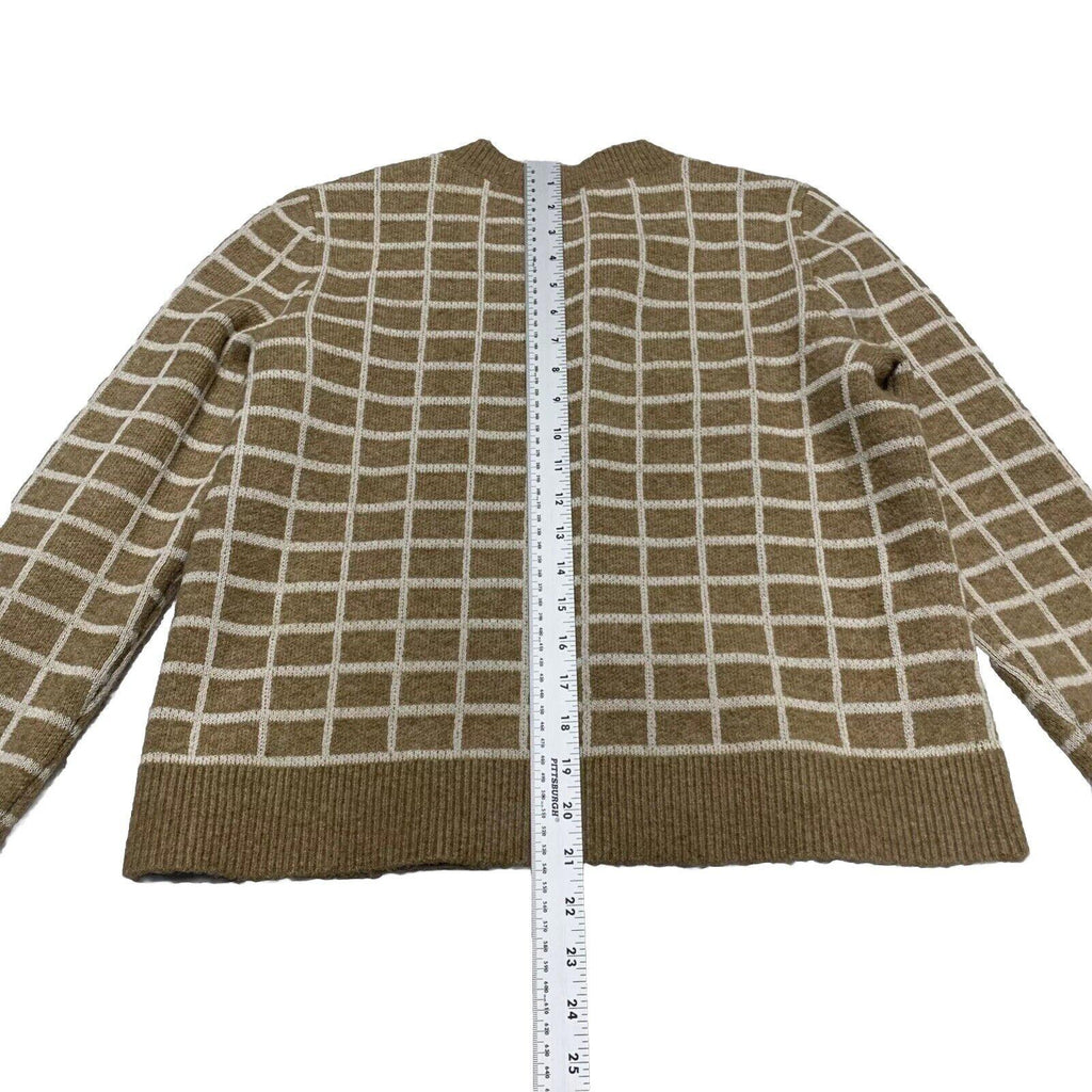Ann Taylor Women’s Large Petite Beige Tan Sweater Jacket