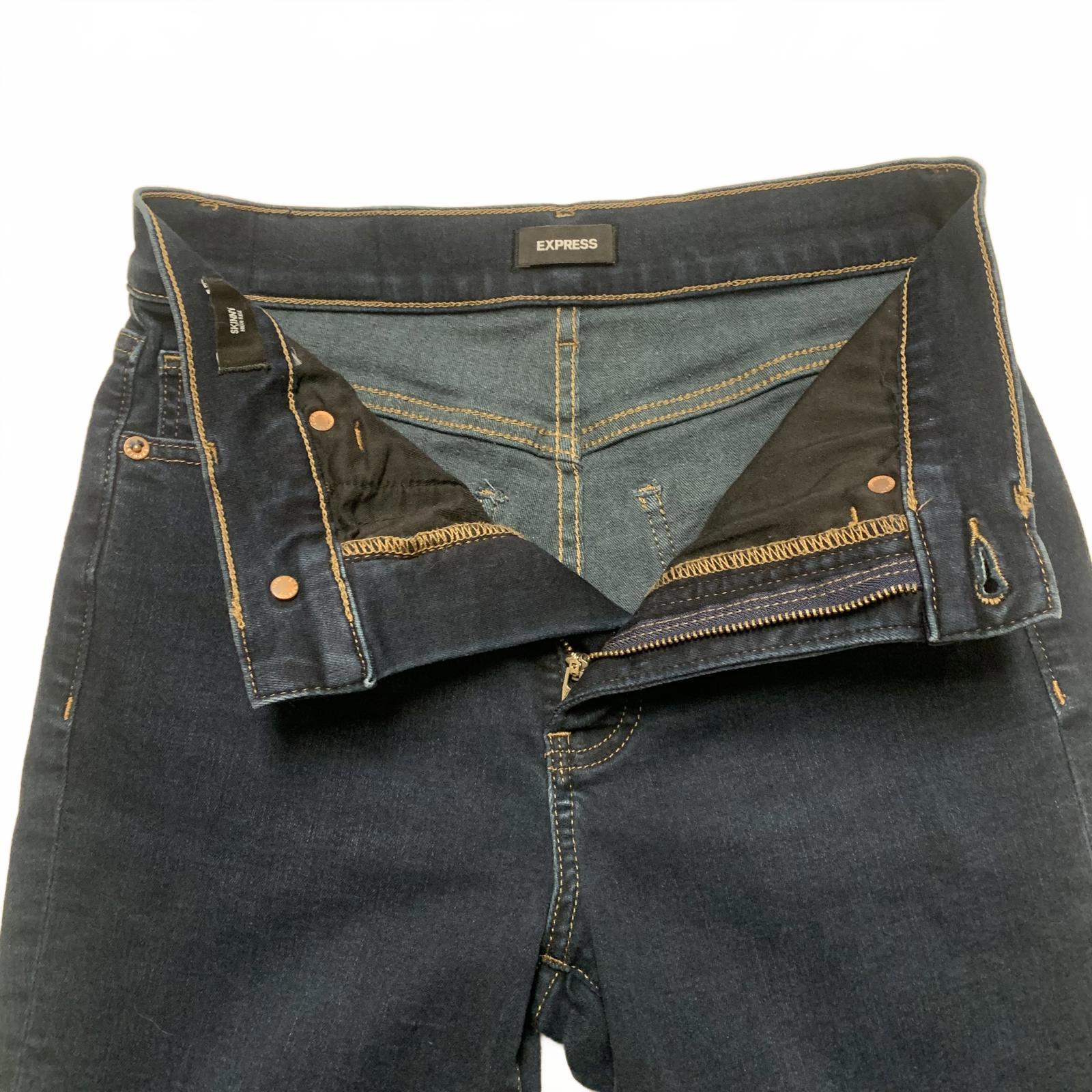 Express Women's Skinny Jeans High Rise 26 x 24.5 Actual
